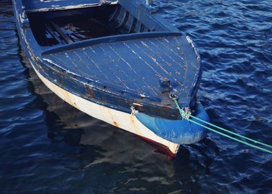 Boat in Blue