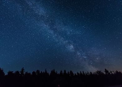 Milky way in Germany