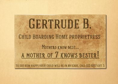 Gertrudes Business Card