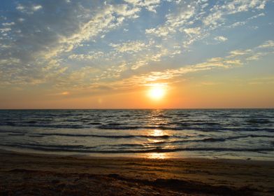 Sunrise Azor Sea