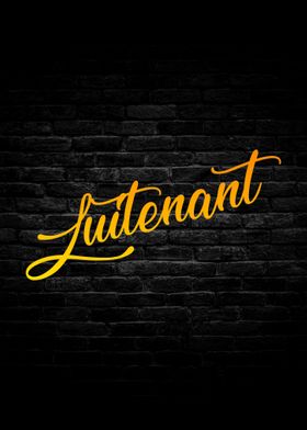 Luitenant