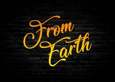 From Earth