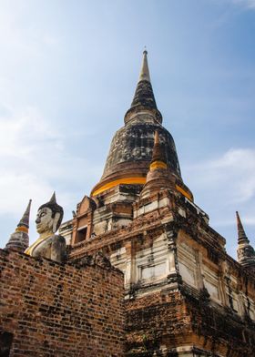 Buddha statues and temples