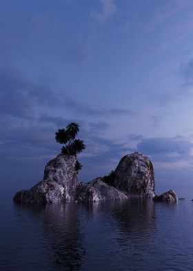 A Reclining Buddha Island