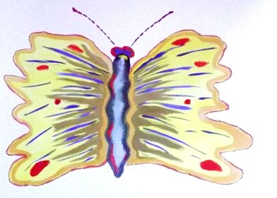 Butterfly watercolour