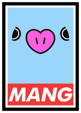 MANG BT21 OBEY GIANT STYLE