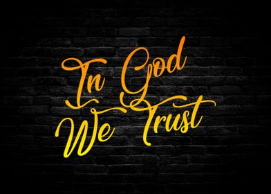 In God We Trust