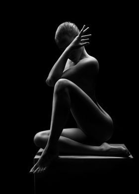 Nude woman bodyscape 41