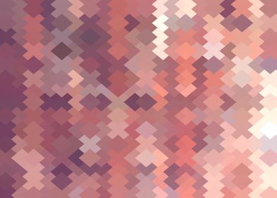 geometric square pixel art