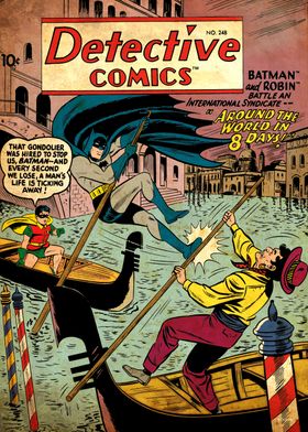 Detective Comics Batman 356 by Carmine Infantino and Joe Giella and Ira  Schnapp' Poster by DC Comics | Displate