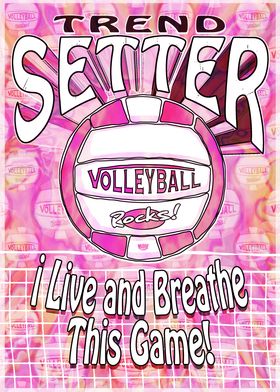 Trend Setter Pink Vball