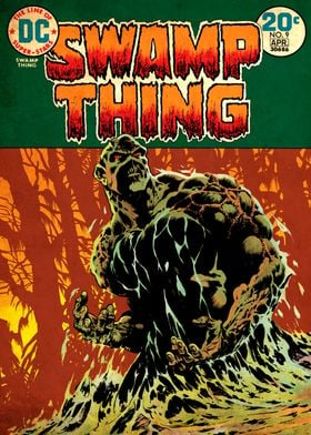 Swamp Thing by Bernie Wrightson
