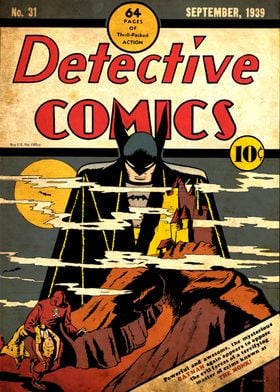 Detective Comics Batman 31 by Bob Kane
