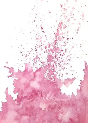 pink splash