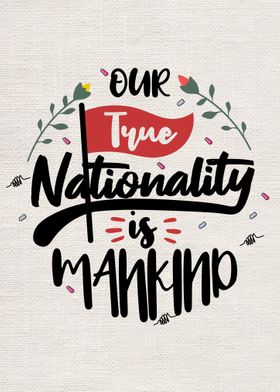 Our true nationality