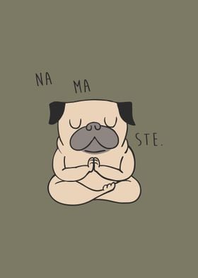Namaste Pug