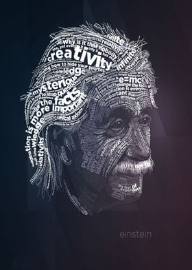 Einstein Quotes Art