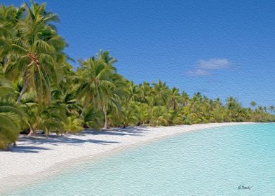 Beach with Palms