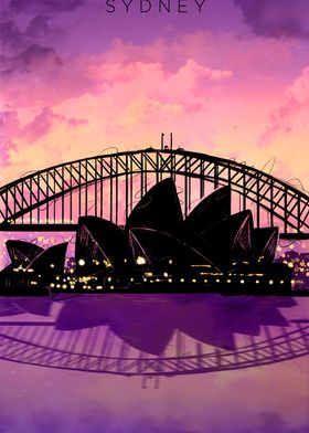 Sydney Travel Art 