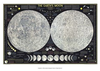 Map of the moon