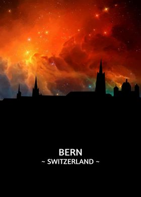 Bern Switzerland Skyline 