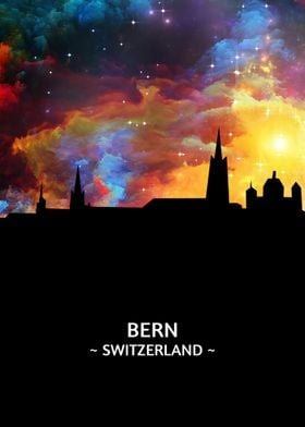 Bern Switzerland Skyline 