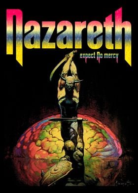 Nazareth Rock Band Poster