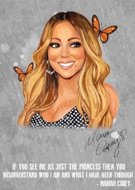 Mariah Carey Canvas