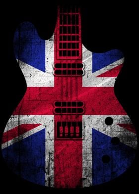 Flag Uk Guitar