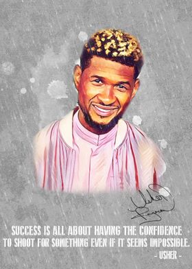 Usher Canvas