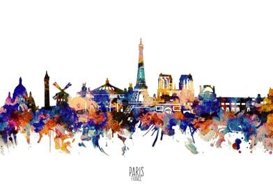 paris watercolor 2