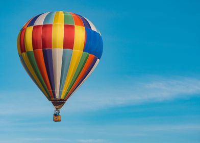 Colorful Hot Air Balloon