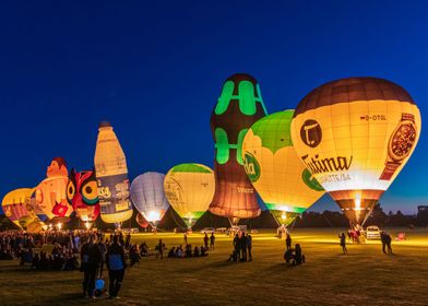 Night Glow Air Balloons