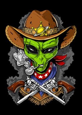 Space Alien Cowboy