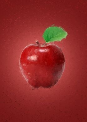 Red apple