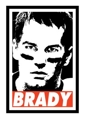 LOLUIS Tom Brady Inspirational Quotes Wall Art, Sports Motivational Art  Print Decor Gifts for Home Office, Football Superstars Poster (Unframed  8x12) 