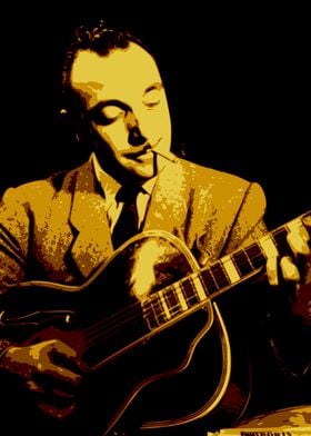 django reinhardt poster