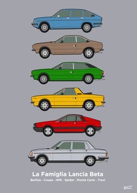 Lancia Beta car collection