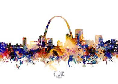 st louis watercolor 2