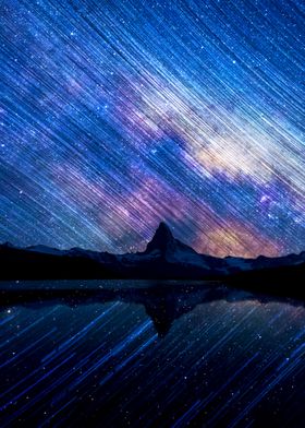 Startrail Mountain 