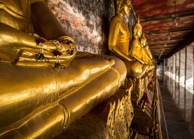 In the temple in Bangkok