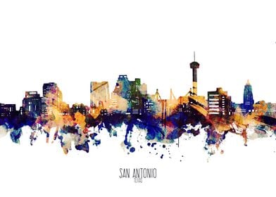 san antonio watercolor 2