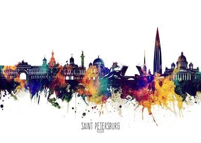 st petersburg watercolor 2