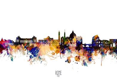 rome watercolor 2