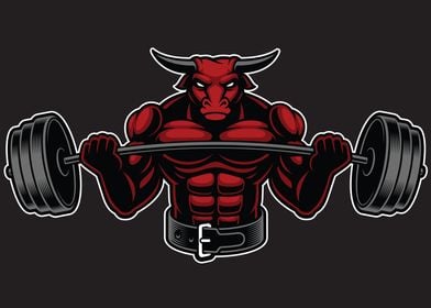Bodybuilding Bull