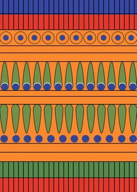 Egyptian pattern 