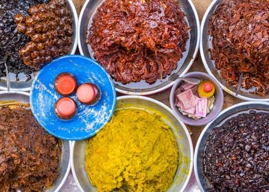 food stall in Dhaka