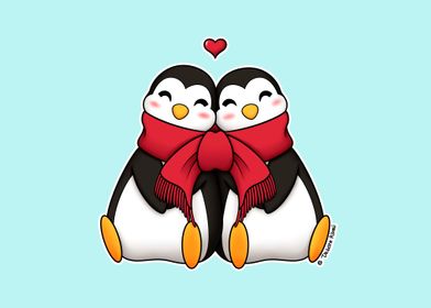 Penguins in love