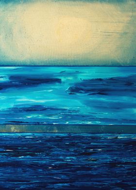 Blue Seascape