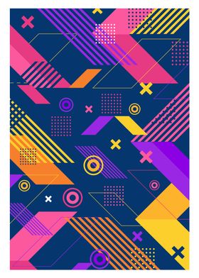 Colourful Geometric Art